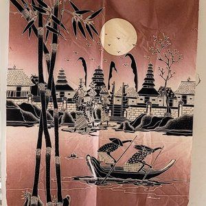 Thai batik wall hanging